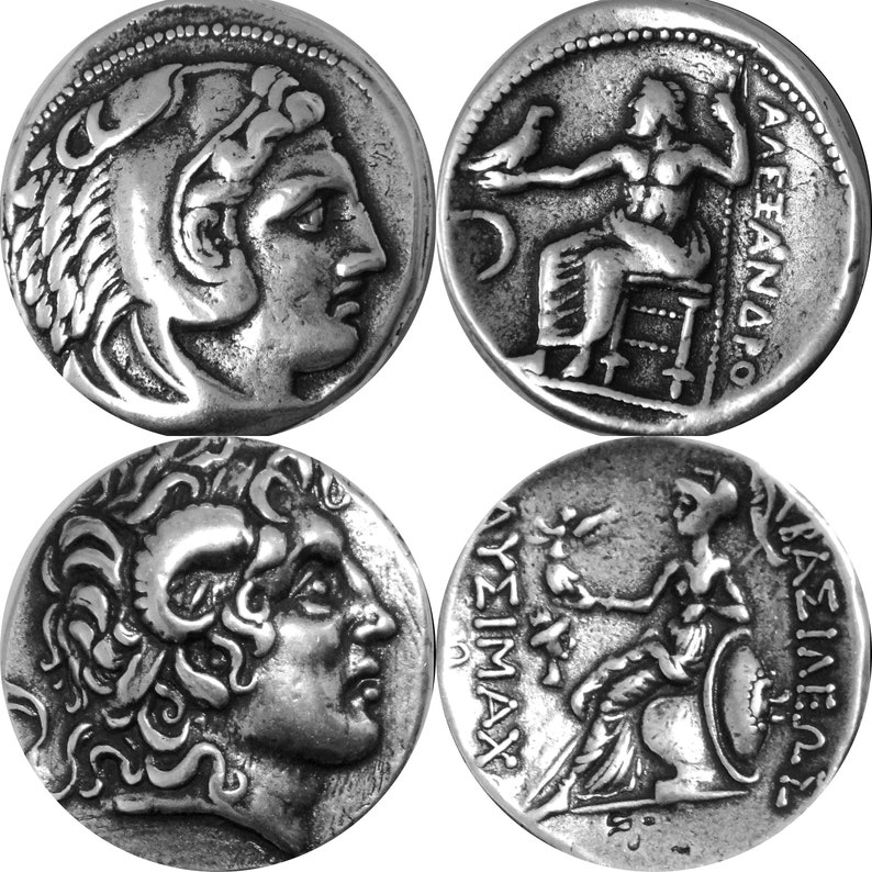Greek Coin Percy Jackson Teen Gift 83-G Athena /& Owl with Amphora New Style