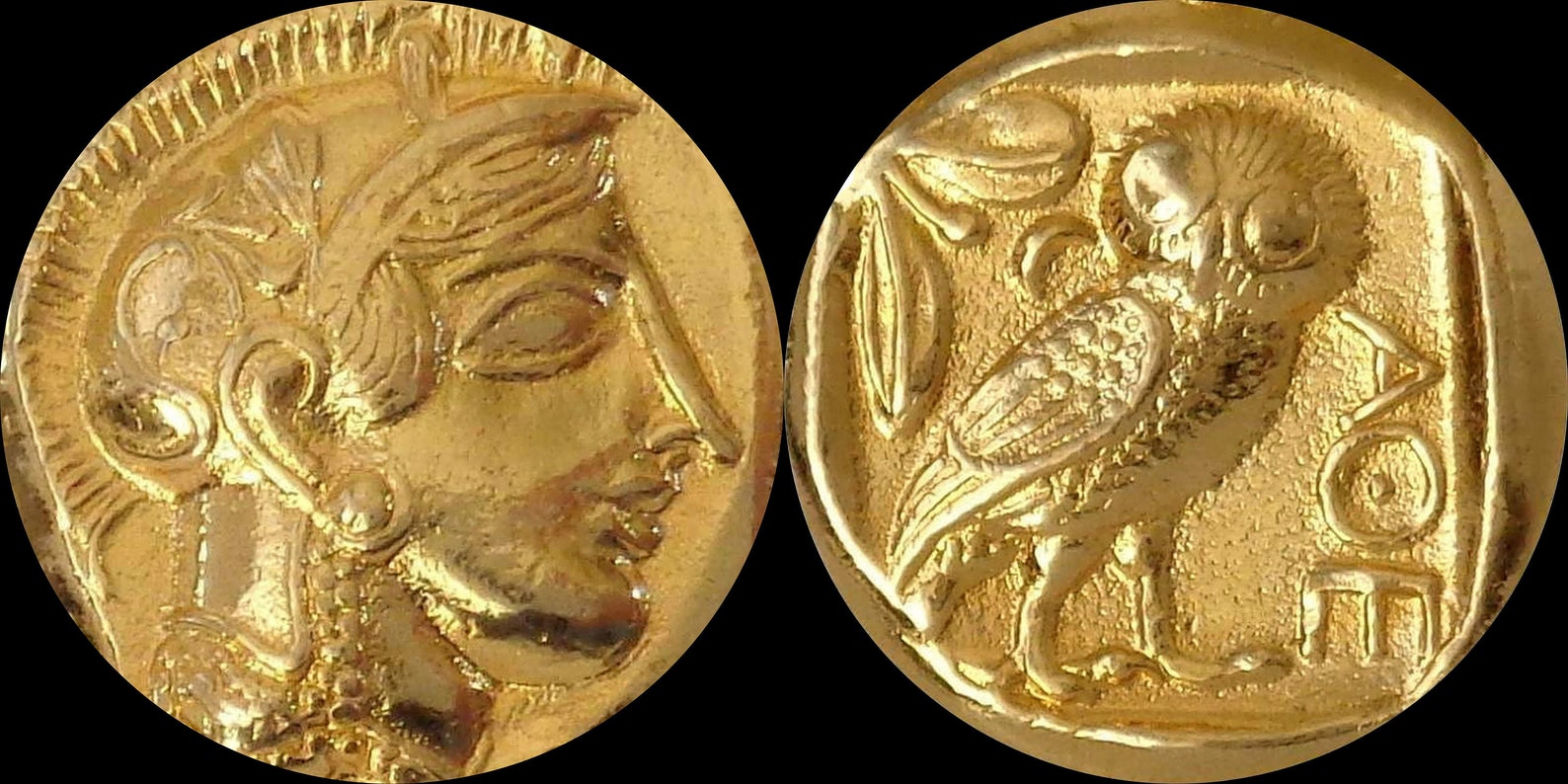Eule und Athene berühmte griechische Münze Göttin der Etsy