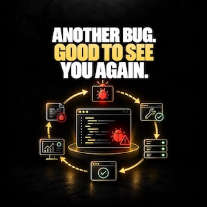 Another Bug Printable Wall Art, Debugging Programmer Poster