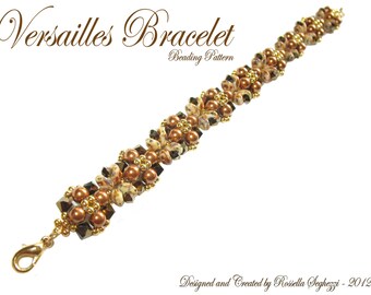 Bead Pattern Bracelet Versailles - Pdf file Only for personal use