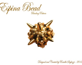 Patrón de Cuentas Espina Bead - Archivo Pdf Sólo para uso personal