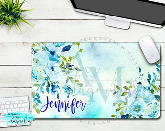 Business Logo Desk Pad Desk Mat Monogrammed Desk Pad Office Etsy