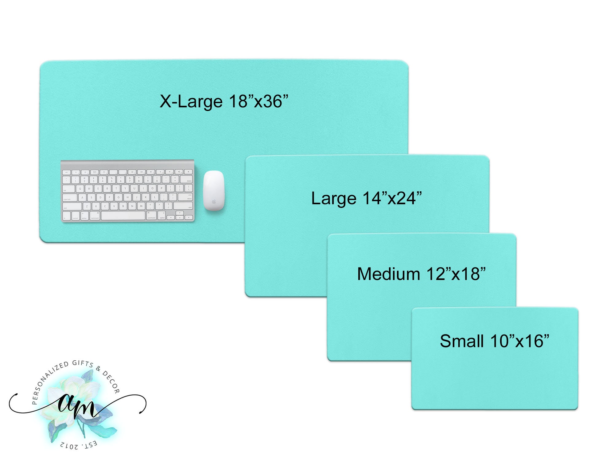 Custom Desk Pad Personalized Desk Pad Monogrammed Desk Mat Etsy