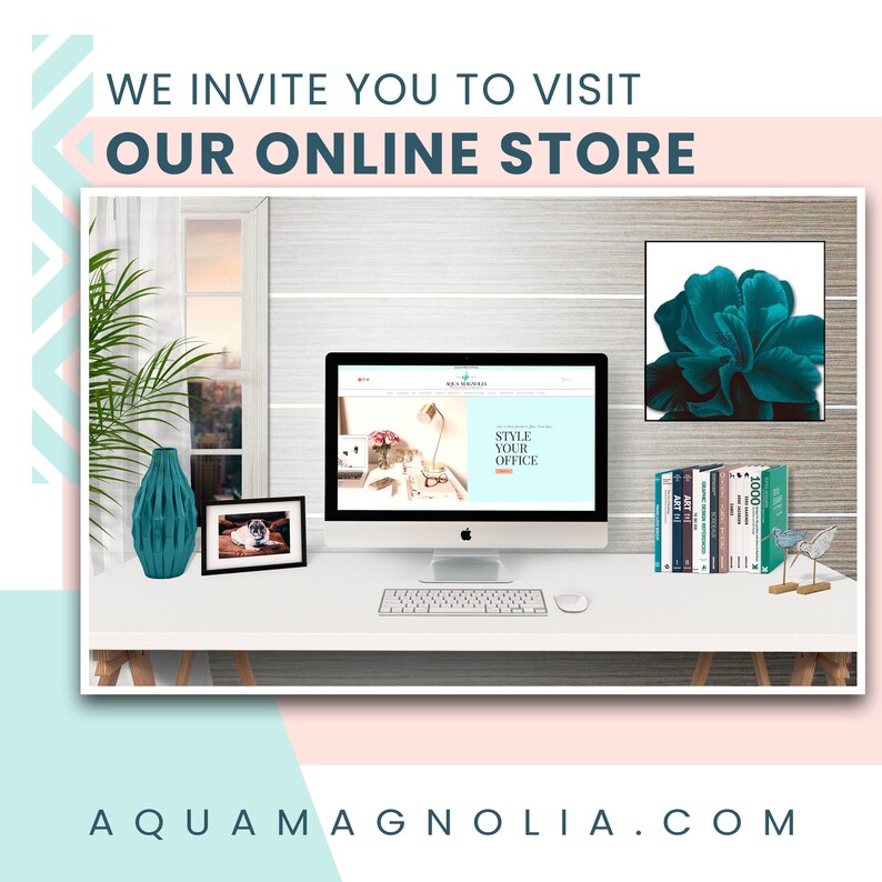 Navy and Pink Floral Keyboard Wrist Rest Personalized Wrist Etsy