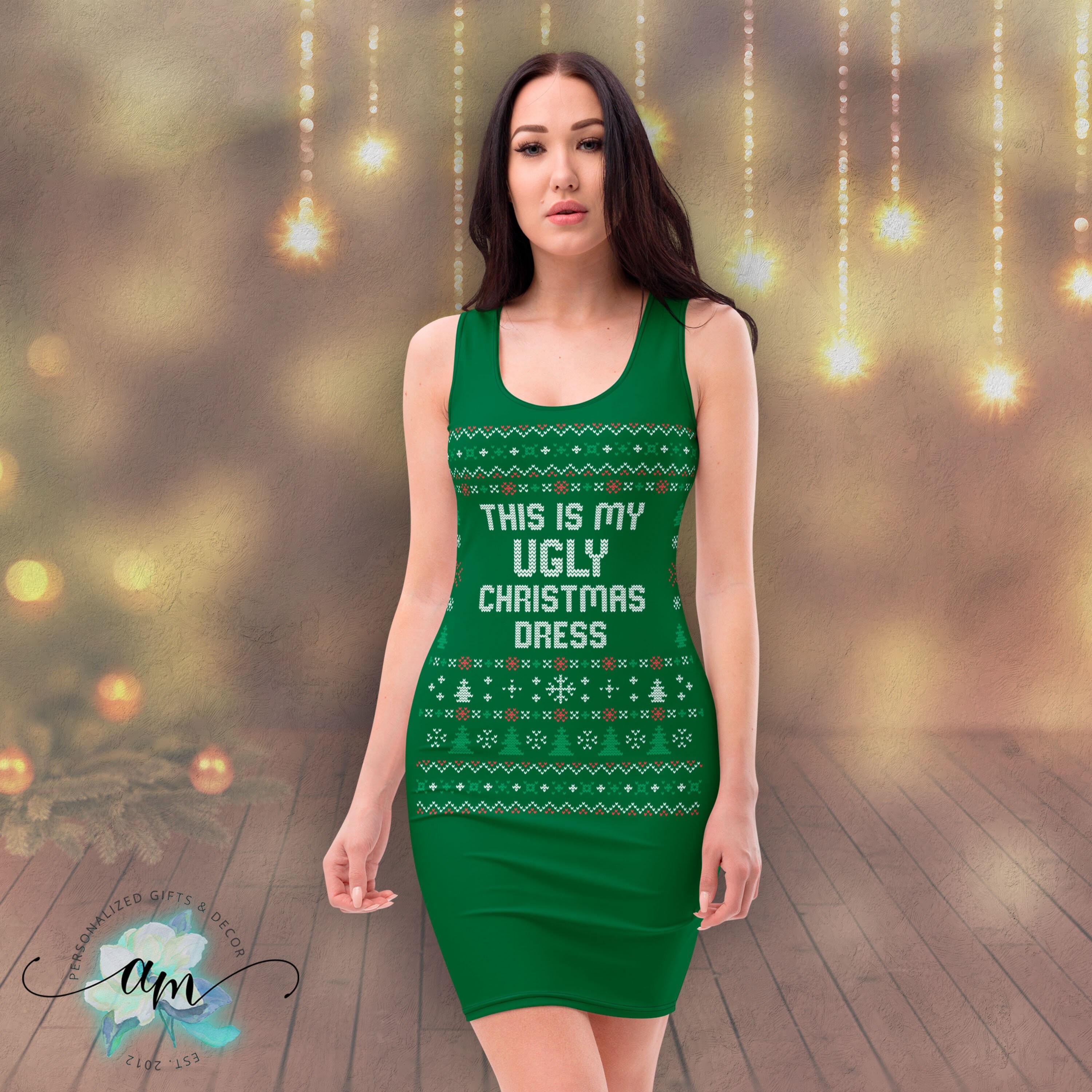Ugly Christmas Dress - Etsy