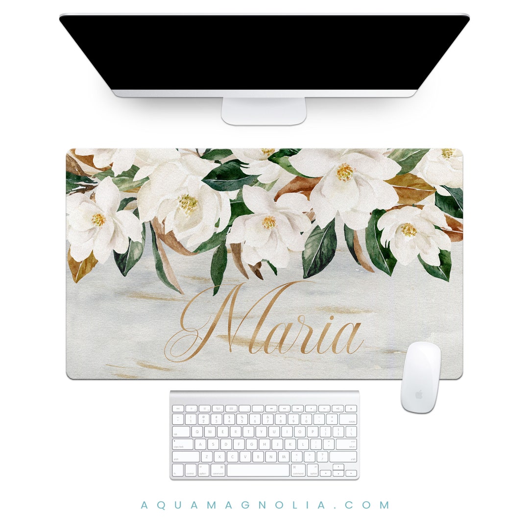 Custom Desk Pad Personalized Desk Pad Monogrammed Desk Mat Etsy