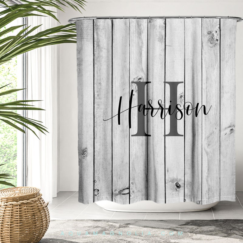 Farmhouse Shower Curtain - Etsy