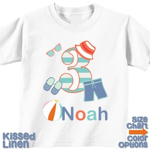 Personalized Pool Swim Party T-shirt Bodysuit Boy Kids Summer Outdoor Pool Splish Splash Backyard Swim Birthday Party Shirt