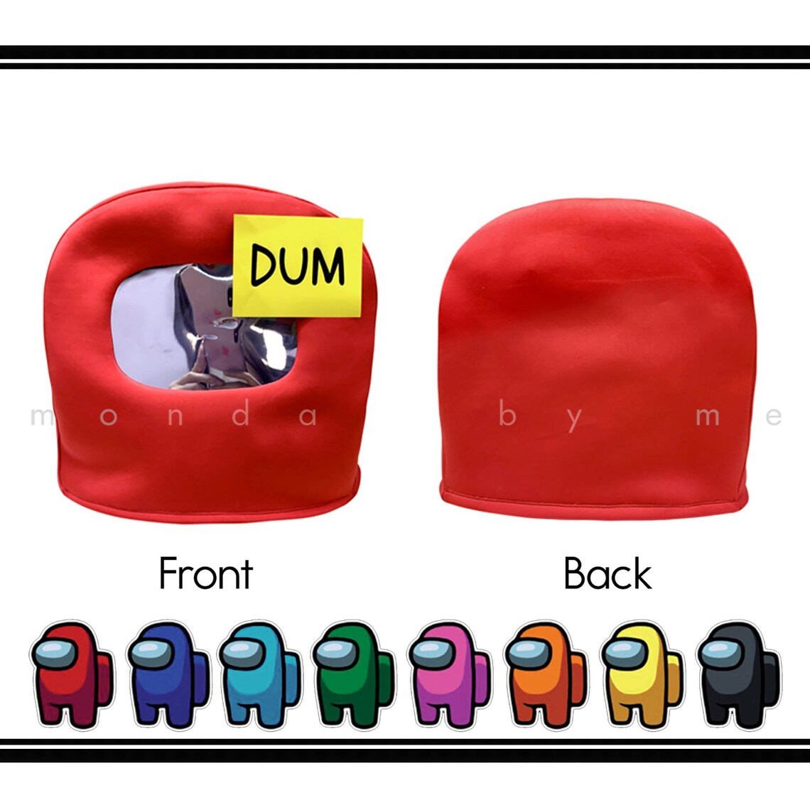 Face Helmet among us costume helmet Face helmet Costume Etsy