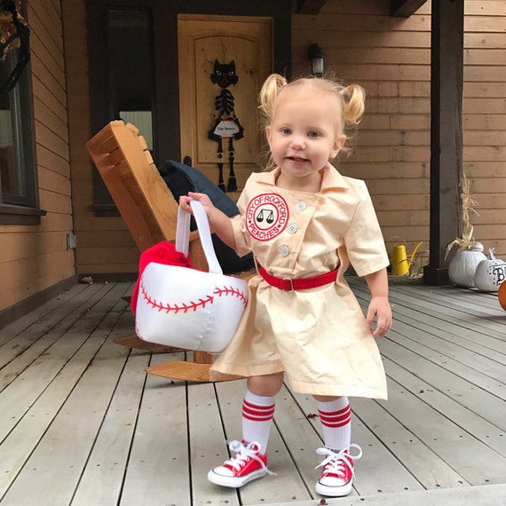 Child Size Vintage Baseball Uniform Costume Size New Born to Size 5
