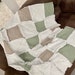 Linen Rag Quilt - Etsy