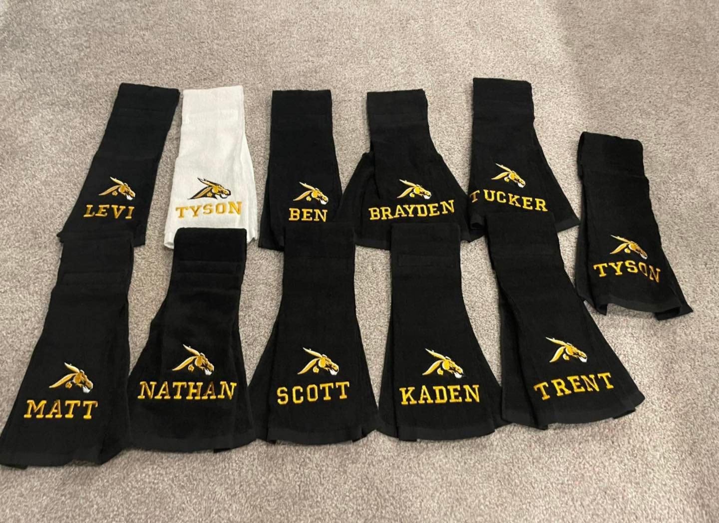 Custom Quarterback Towels