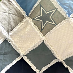 Handmade to order tshirt keepsake/memory rag quilt