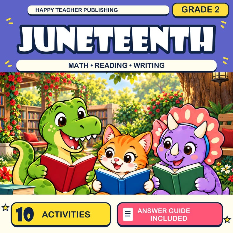 Activités pour la fête de Juneteenth (niveau CE1) - Mathématiques ...