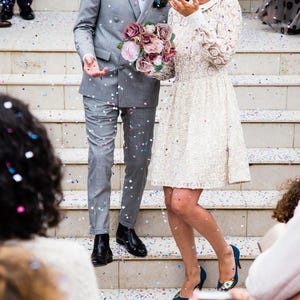 Wedding Bouquet | Bridal Bouquets | Dusty Rose English Garden | LONDON Collection (Medium Bouquet)