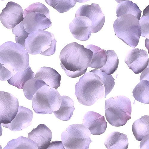 Silk Rose Petals 1200 Lavender Petals Etsy