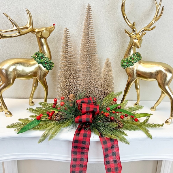 Spruce Pine Swag | Farmhouse Christmas Decor | Christmas Swag | Christmas Centerpiece | Table Decor