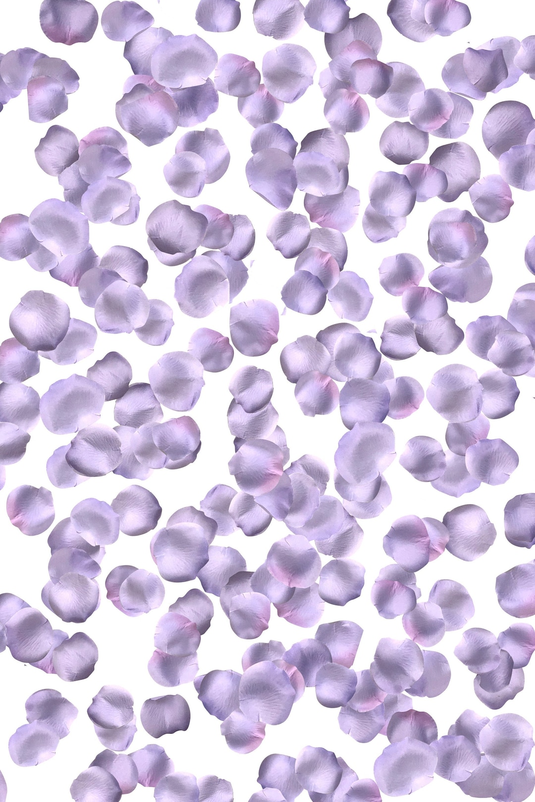 Lavender Silk Rose Petals Flower Girl Wedding Centerpiece Decoration