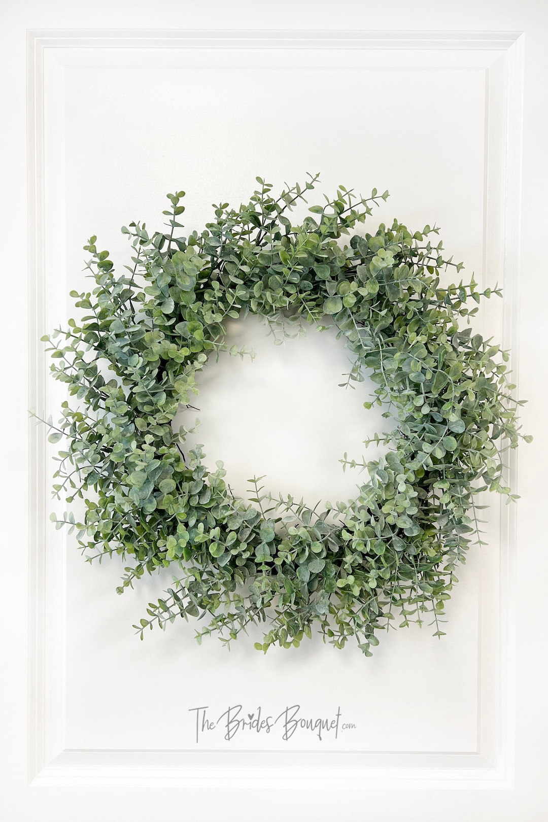 Eucalyptus Wreath for Front Door Farmhouse Wreath Spring