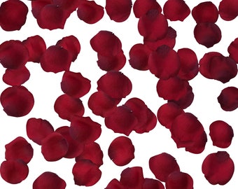 Red Silk Rose Petals | Flower Girl |  Wedding Decoration