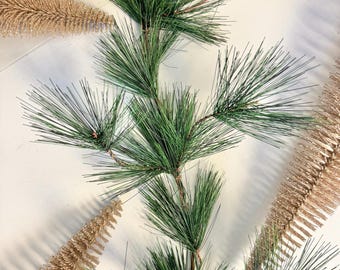 Ponderosa Pine Garland 6ft | Christmas Decorations for Mantle