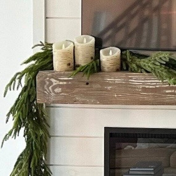 Norfolk Pine Branch Farmhouse Christmas Decor 