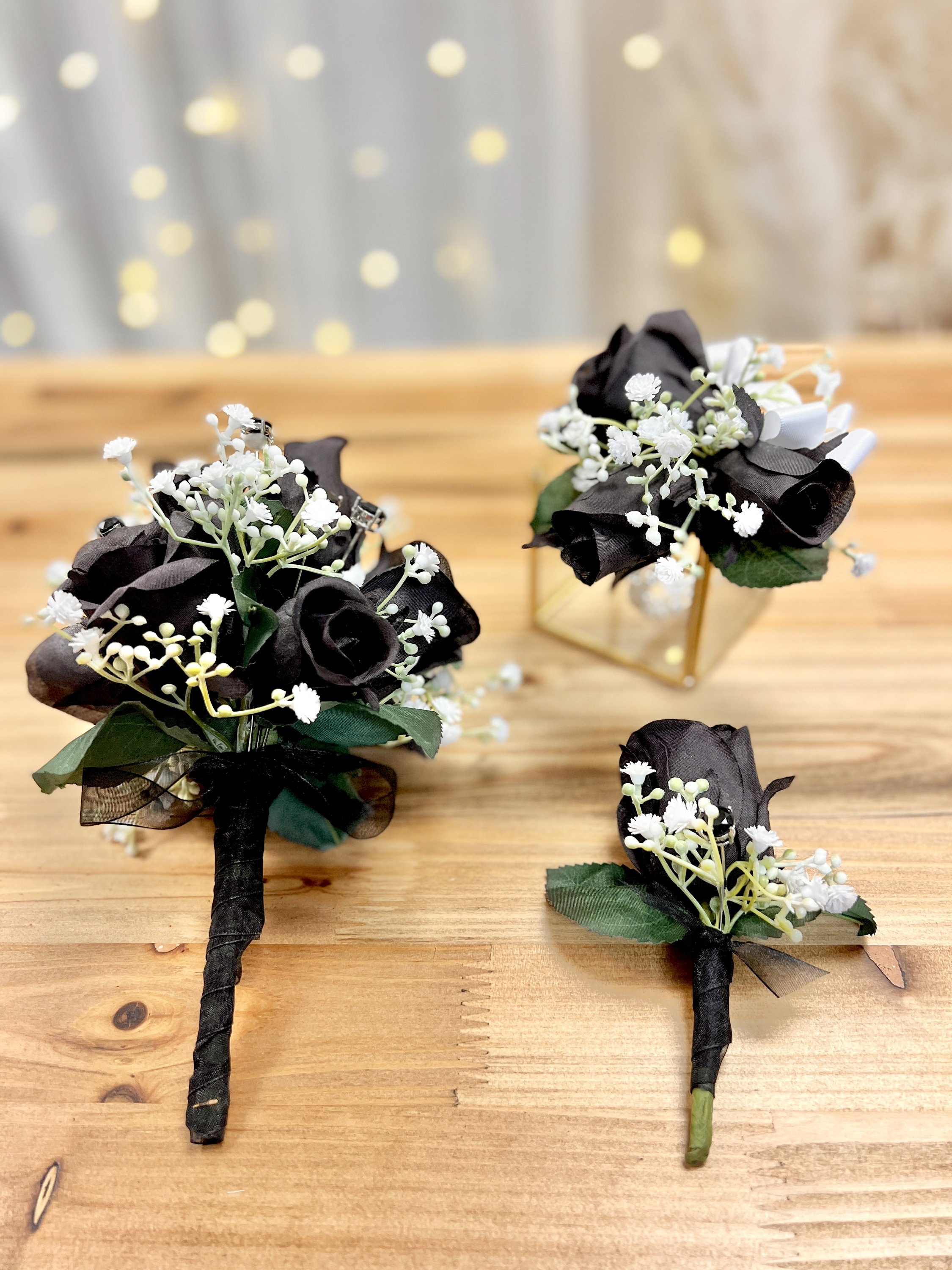 Black corsage deals