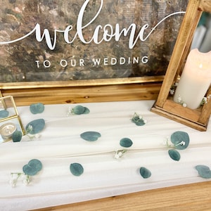 Eucalyptus Confetti | 250 Eucalyptus Leaves | Artificial Greenery | Rustic Wedding Decor