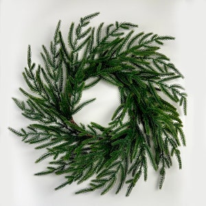 Norfolk Garland Christmas Garland Farmhouse Christmas Norfolk Pine Garland image 7