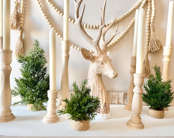 Mini Christmas Tree Set of 3 -  Holiday Decor Gifts