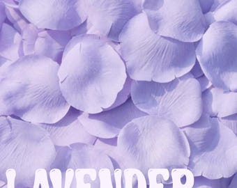 Lavender Silk Rose Petals - Flower Girl- Wedding centerpiece Decoration, aisle decoration