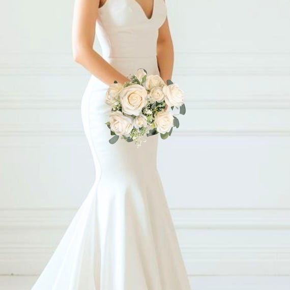white rose bridesmaid dresses White Rose 2023 Bridal Dresses