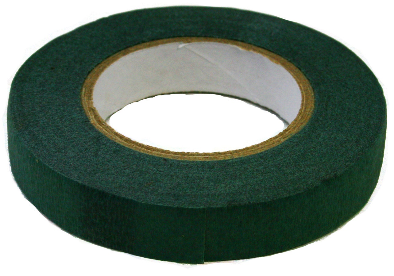 Waterproof Tape Single Roll 1/4 Inch Wide (Green)