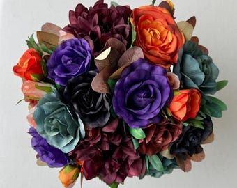 Moody Fall Bridal Bouquet Package | Fall Wedding Flowers