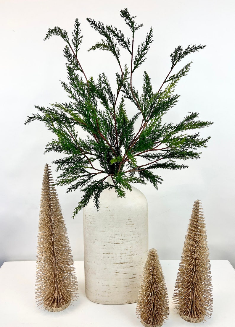 Evergreen Pine Branch Farmhouse Christmas Decor image 1