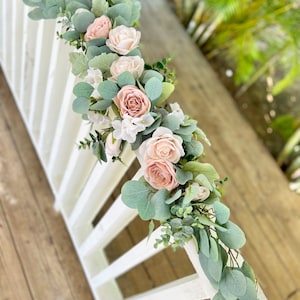 CHAMPAGNE TAUPE Wedding Arch Flowers | Wedding Backdrop | Flower Garland | Wedding Decor Package