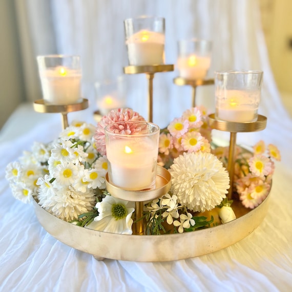 Gold Wedding Centerpieces for Tables Bulk Centerpieces for Wedding Table Decor Candle Centerpiece Wedding Reception Centerpiece Etsy UK