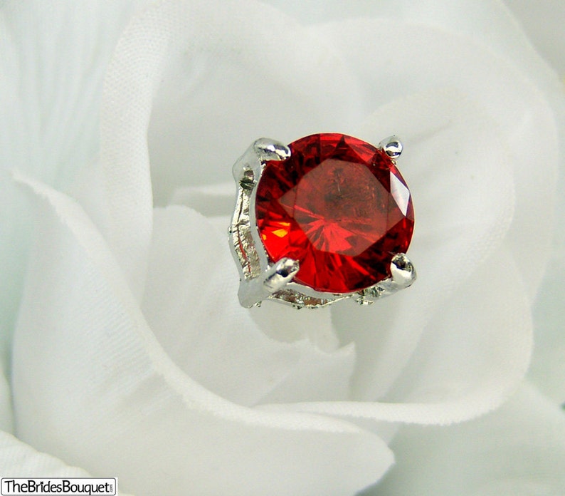 Bouquet Jewels Red 3.5 Carat Pack of 12 Stems image 2