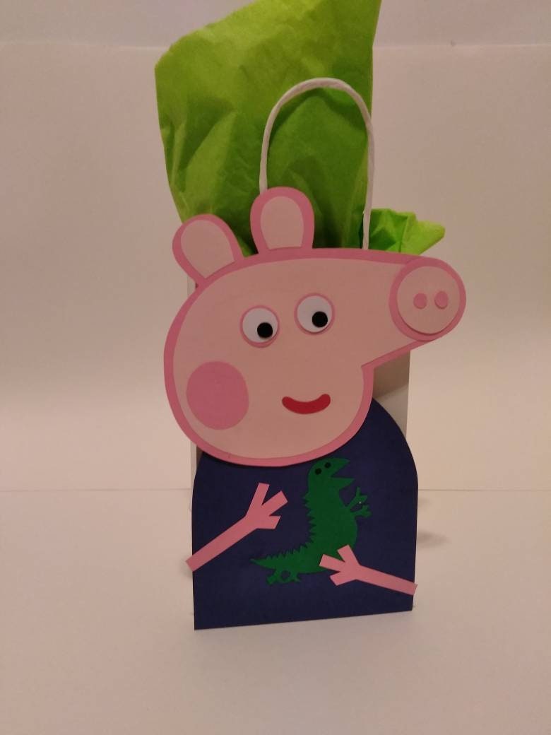 PEPPA PIG Party Bags Peppa Favor Bags Freddy Etsy