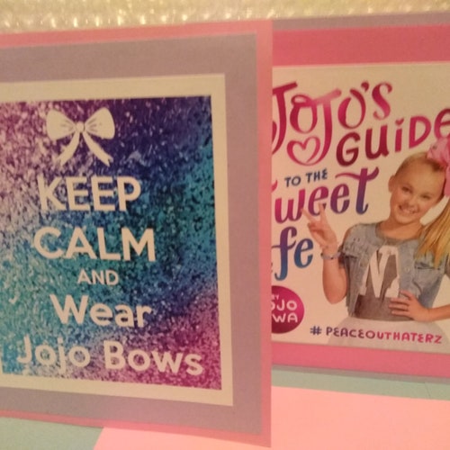 JoJo Party Bag, Party shops Pack, Chocolate Lollipops, Jo Jo Centerpiece, Jo Jo party group