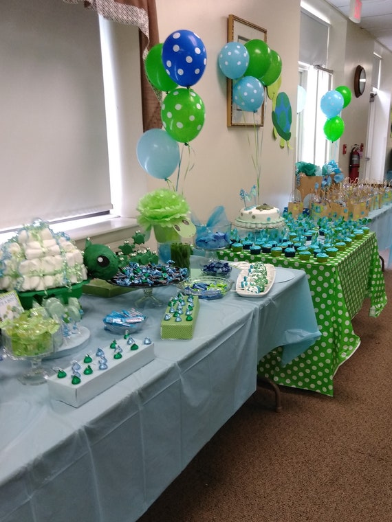 Turtle Baby Shower Party Pack Etsy