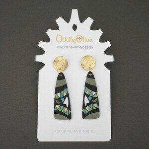 Geometric Modern Statement Earrings