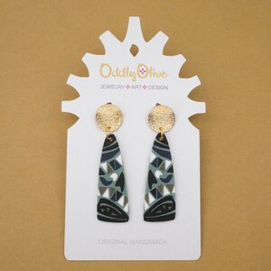 Geometric Dangle Earrings