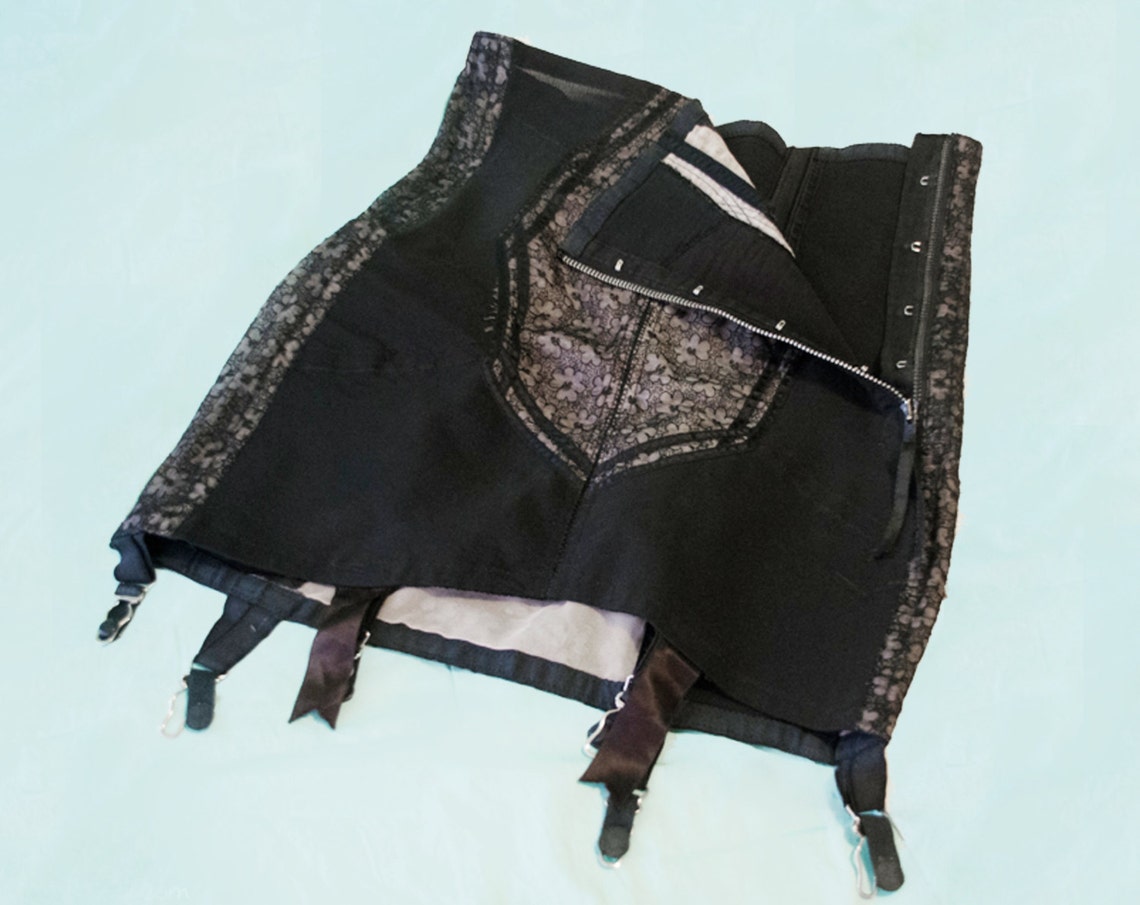 GIRDLE PATTERN. Vintage style garter belt. Suspender belt. Etsy