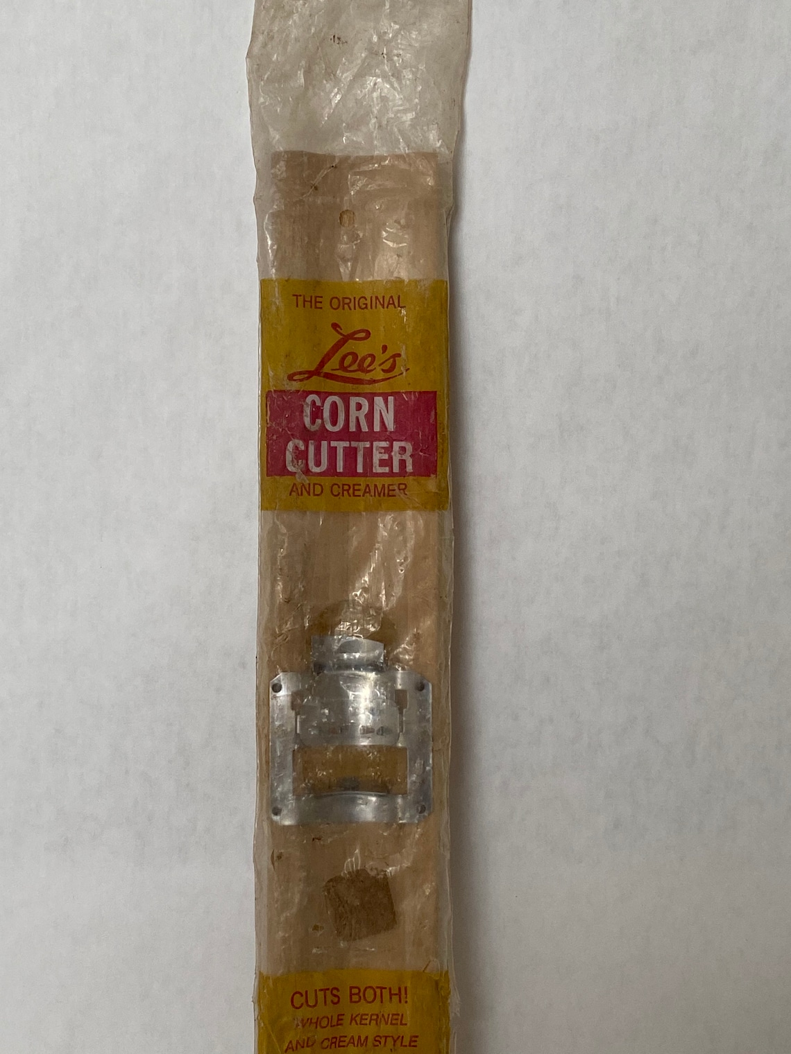 Vintage Lee's Wooden Corn Cutter & Creamer in Original Etsy
