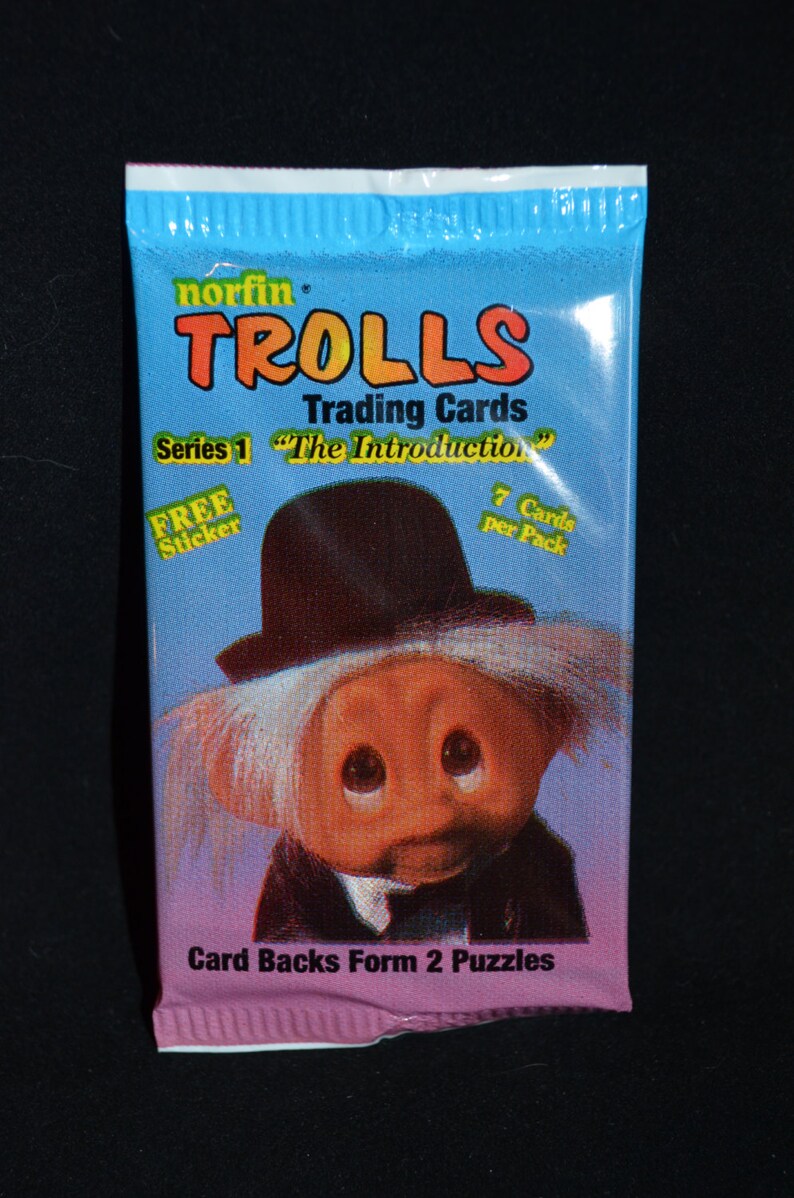 Vintage Norfin TROLLS Premium Trading Cards Series 1 the Etsy
