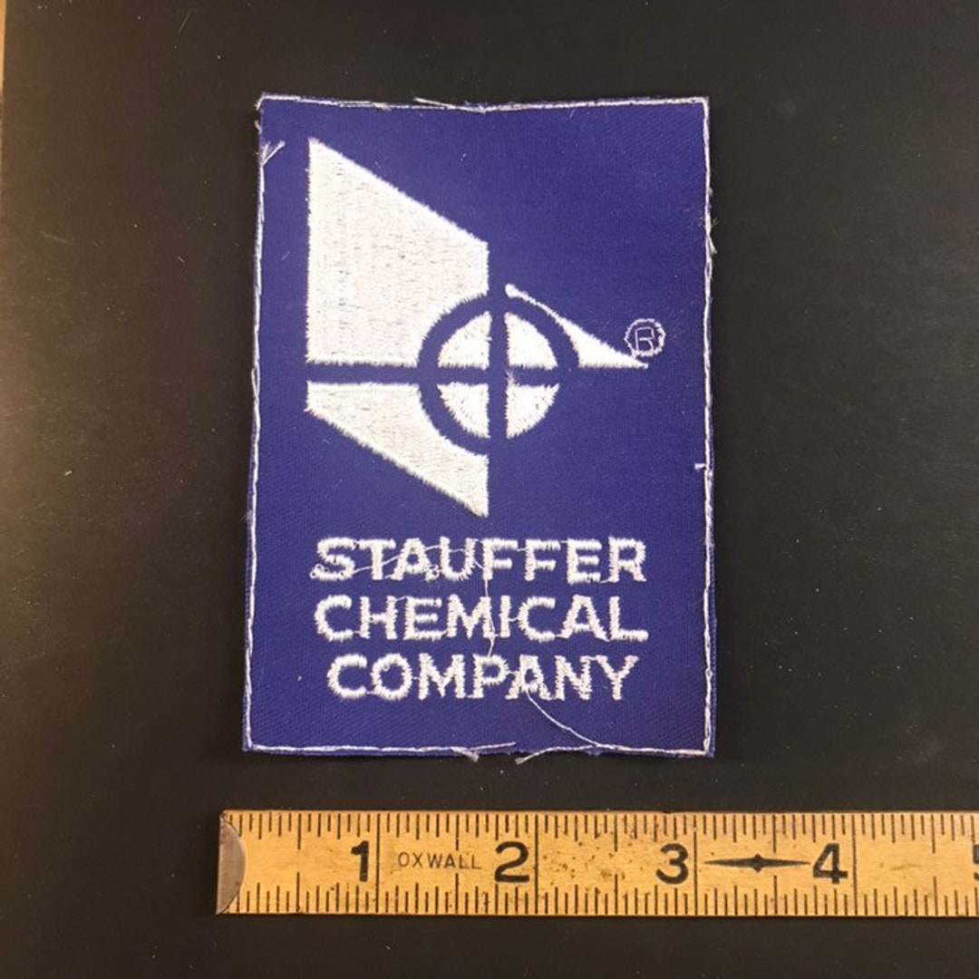 Vintage Stauffer Chemical Company Sewon Patch Etsy