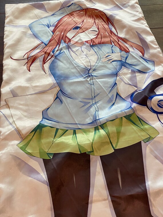 Cheap Xmas Gift Anime The Quintessential Quintuplets Nakano Miku Pillow  Cover Hugging Body Pillowcase Dakimakura Pillow Case Cover