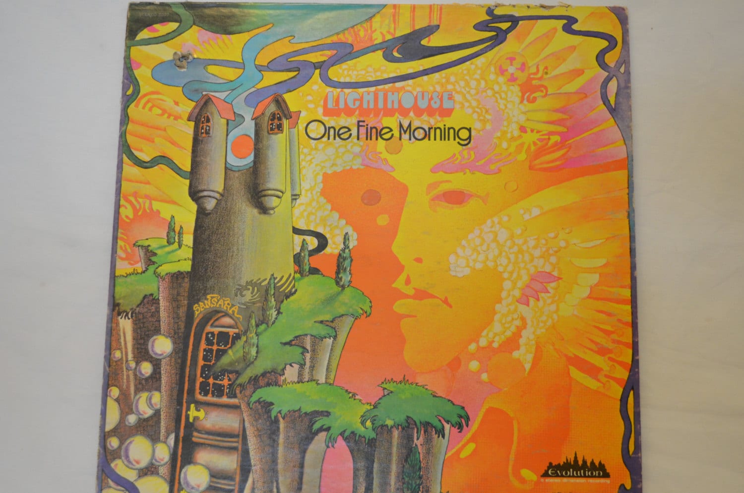 Vintage Record Lighthouse: One Fine Morning Album 3007 