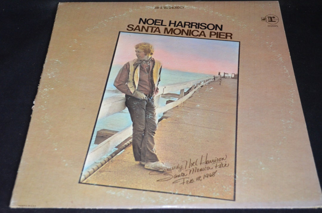 Vintage Record Noel Harrison Santa Monica Pier Album RS6295 Etsy